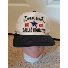 Vintage Dallas Cowboys Super Bowl 27 Logo 7 Snapback Hat Cap  eb-68303638